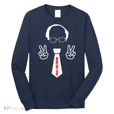 Feel The Bern Long Sleeve Shirt