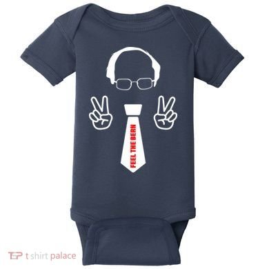 Feel The Bern Baby Bodysuit
