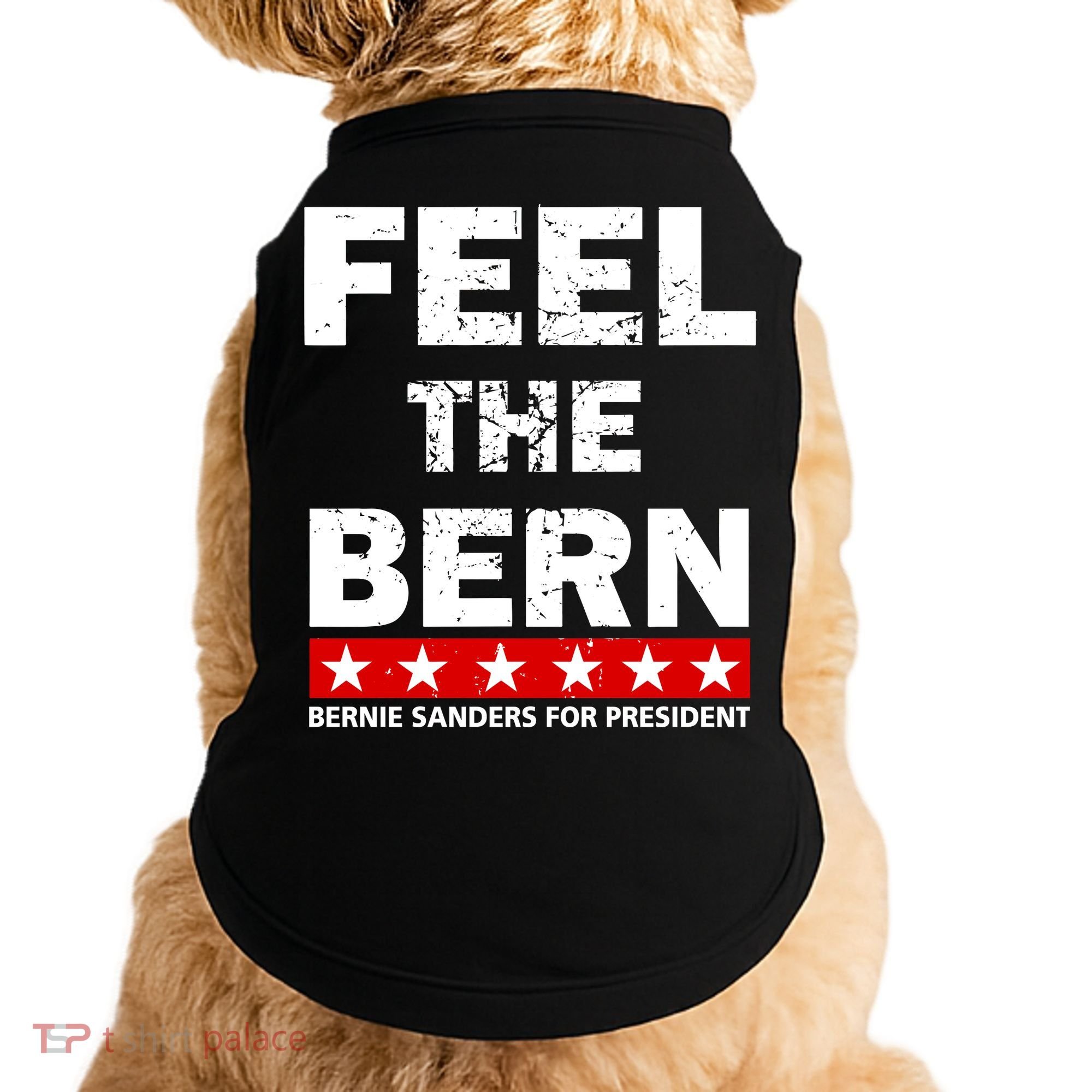 Feel The Bern Bernie Sanders Doggie Tank