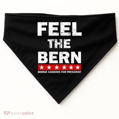 Feel The Bern Bernie Sanders USA-Made Doggie Bandana