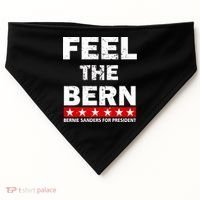Feel The Bern Bernie Sanders USA-Made Doggie Bandana thumb 0