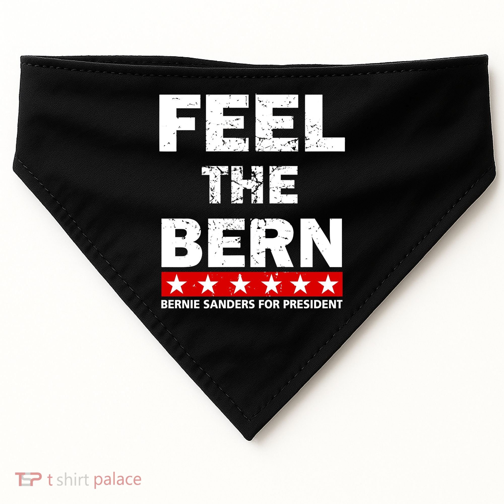 Feel The Bern Bernie Sanders USA-Made Doggie Bandana
