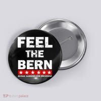 Feel The Bern Bernie Sanders Button thumb 0