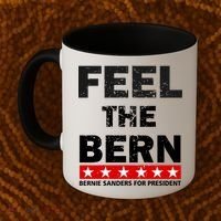 Feel The Bern Bernie Sanders Coffee Mug thumb 2