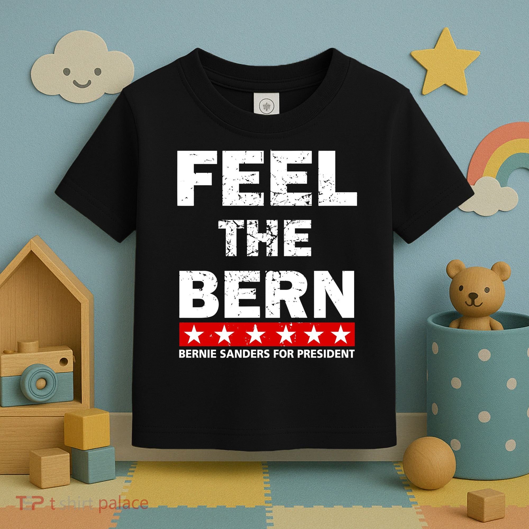 Feel The Bern Bernie Sanders Toddler T-Shirt