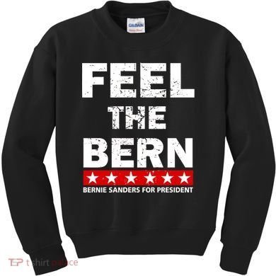 Feel The Bern Bernie Sanders Kids Sweatshirt