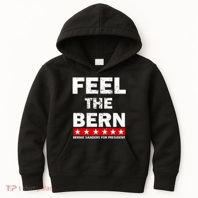 Feel The Bern Bernie Sanders Kids Hoodie