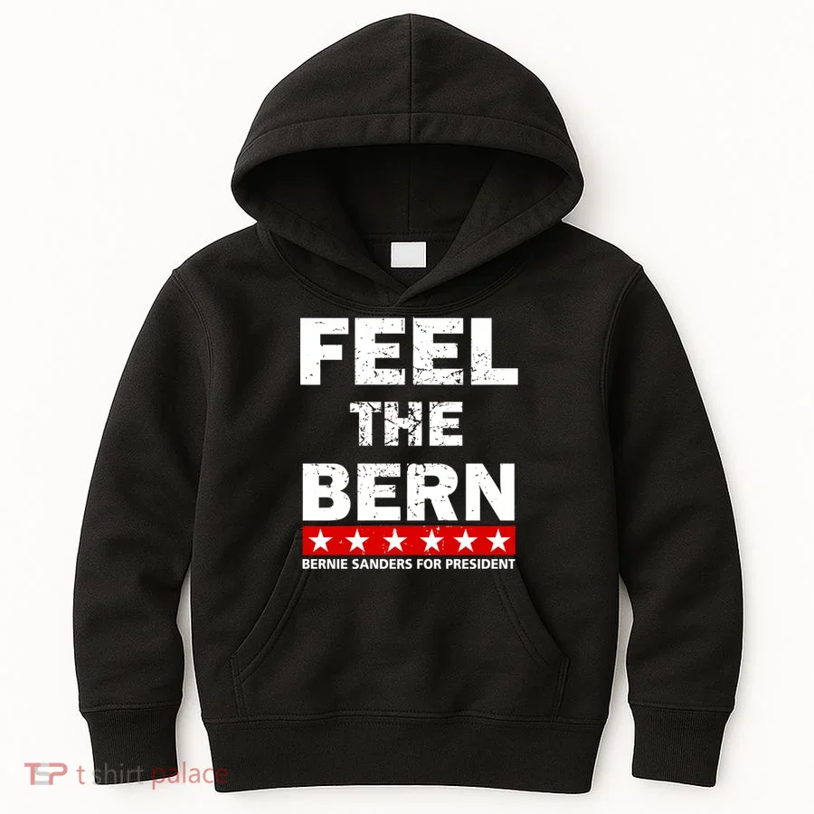Feel The Bern Bernie Sanders Kids Hoodie