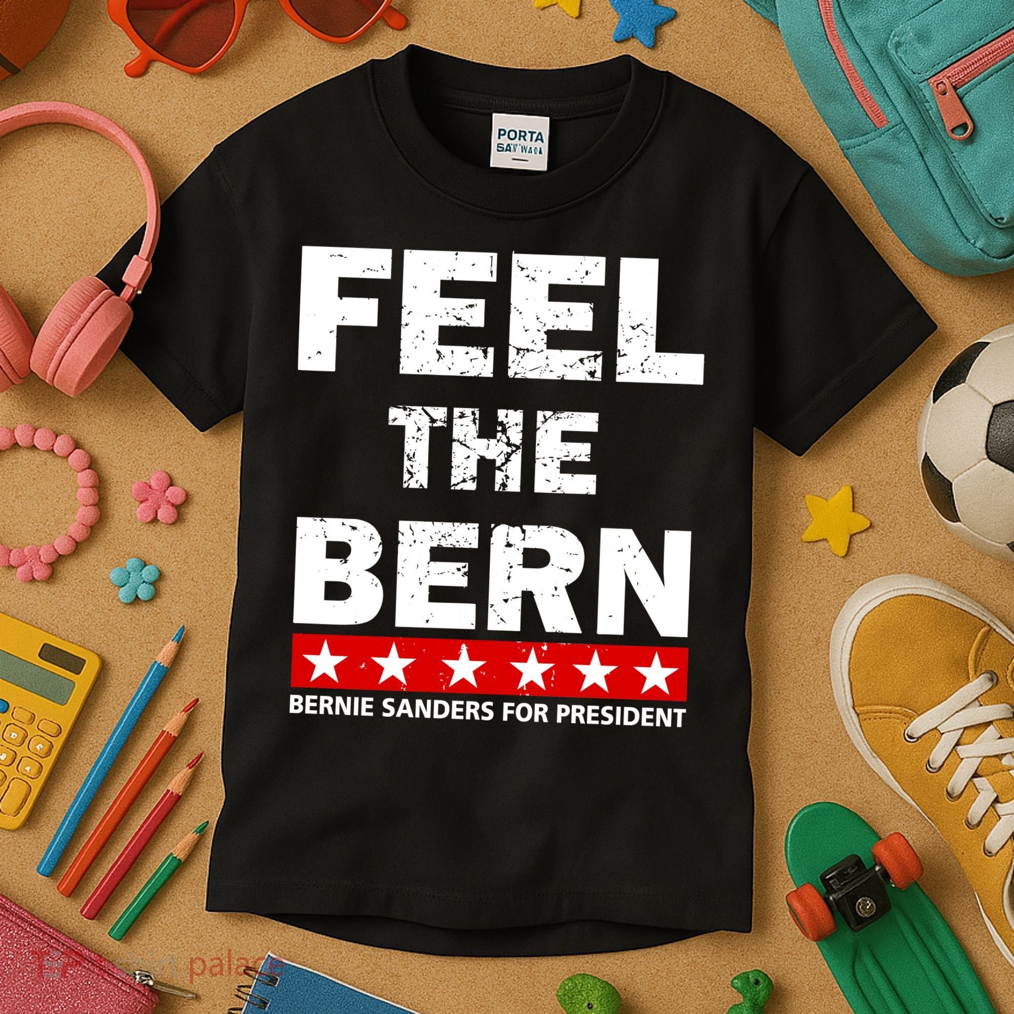 Feel The Bern Bernie Sanders Kids T-Shirt