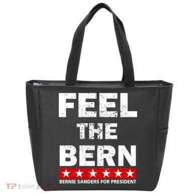 Feel The Bern Bernie Sanders Tote Bag