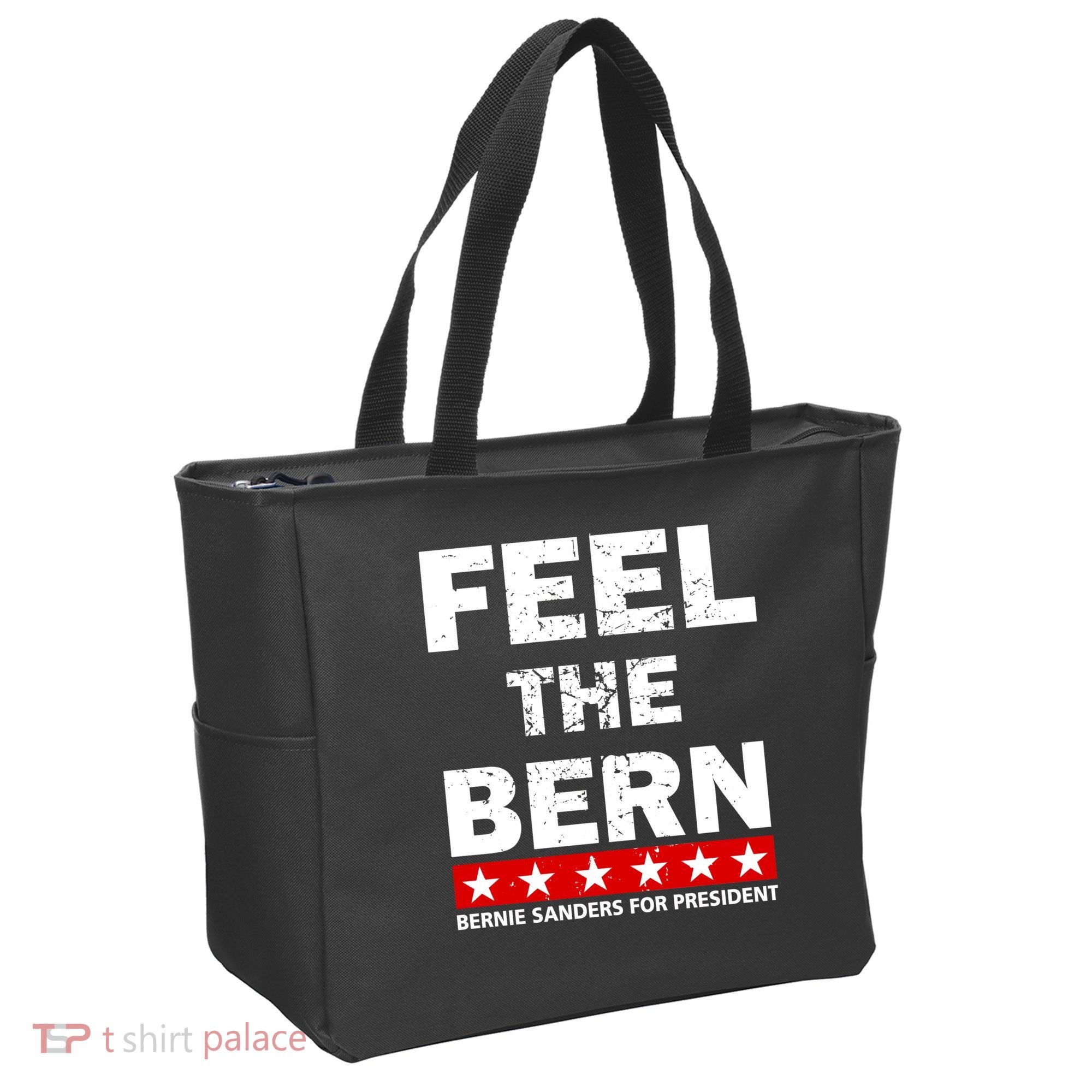 Feel The Bern Bernie Sanders Tote Bag