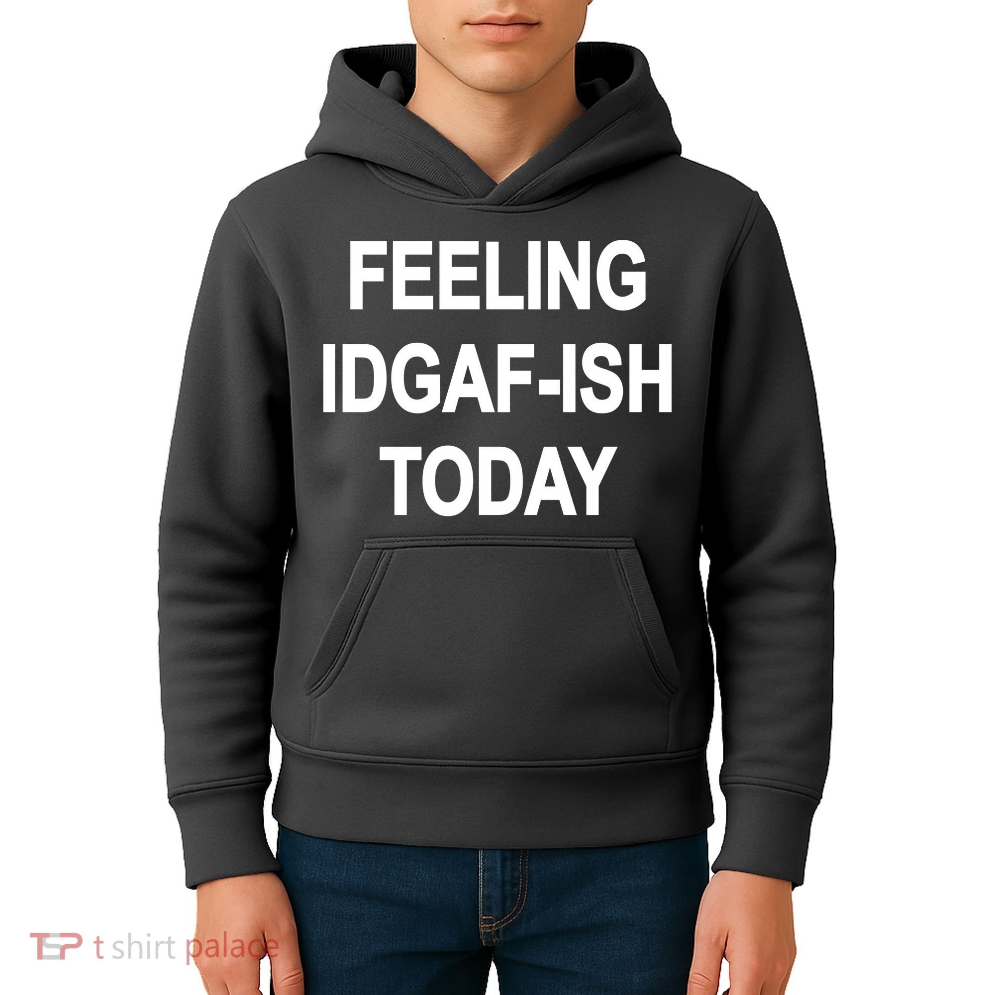 Feeling IDGAF-Ish Today Kids Hoodie