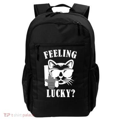 Feeling Luck Cat With Pistol Gun Backpack