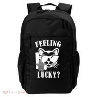 Feeling Luck Cat With Pistol Gun Backpack thumb 0