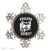 Feeling Luck Cat With Pistol Gun Ornament thumb 0