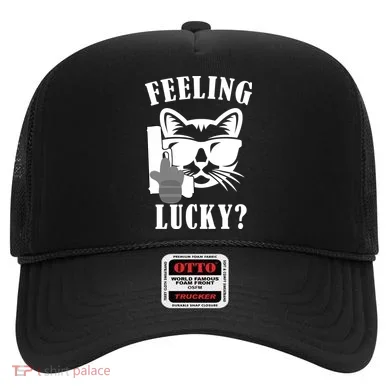 Feeling Luck Cat With Pistol Gun Hat