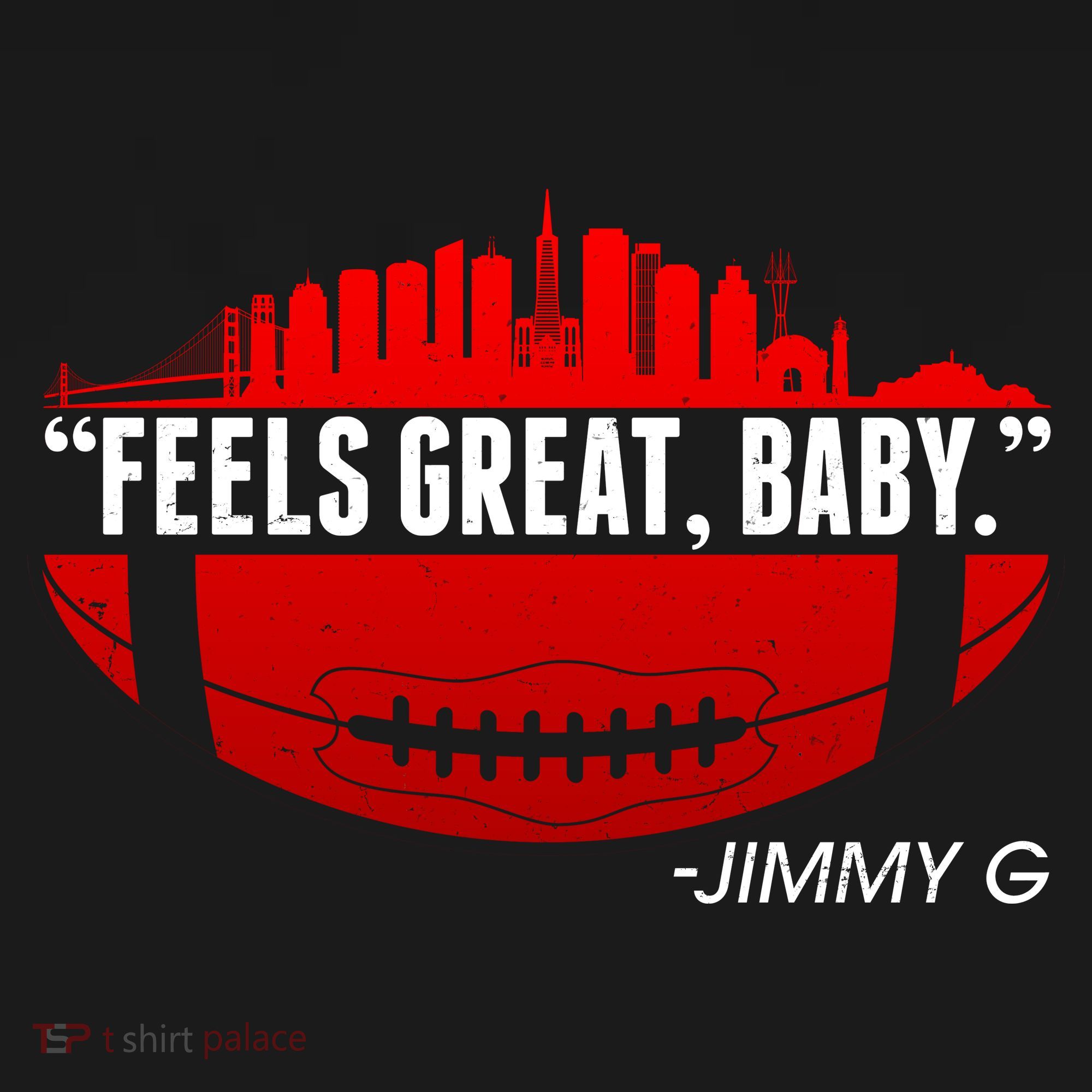 Feels Good Baby Jimmy G San Francisco Football Women's Tank Top