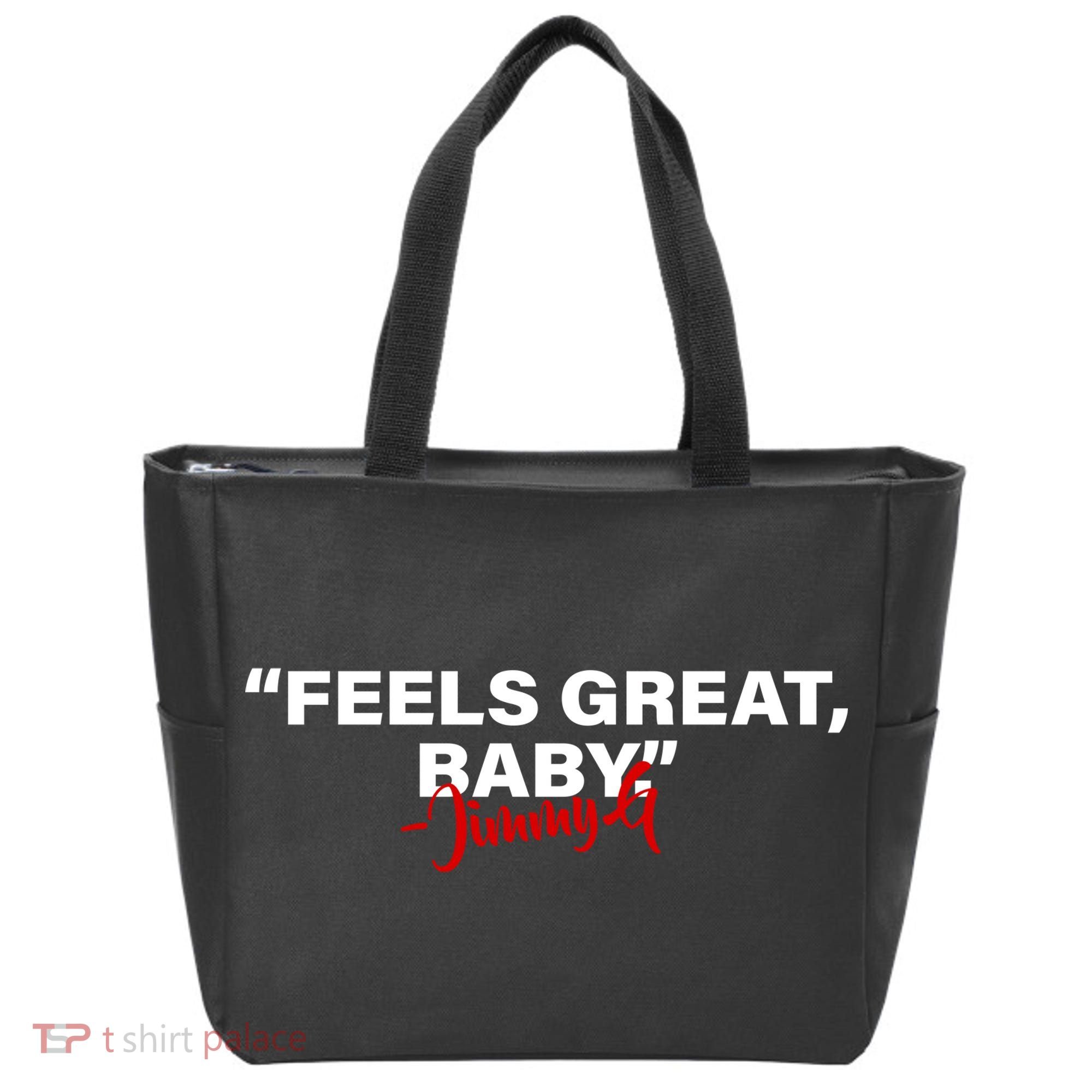 Feels Great Baby Jimmy G Tote Bag