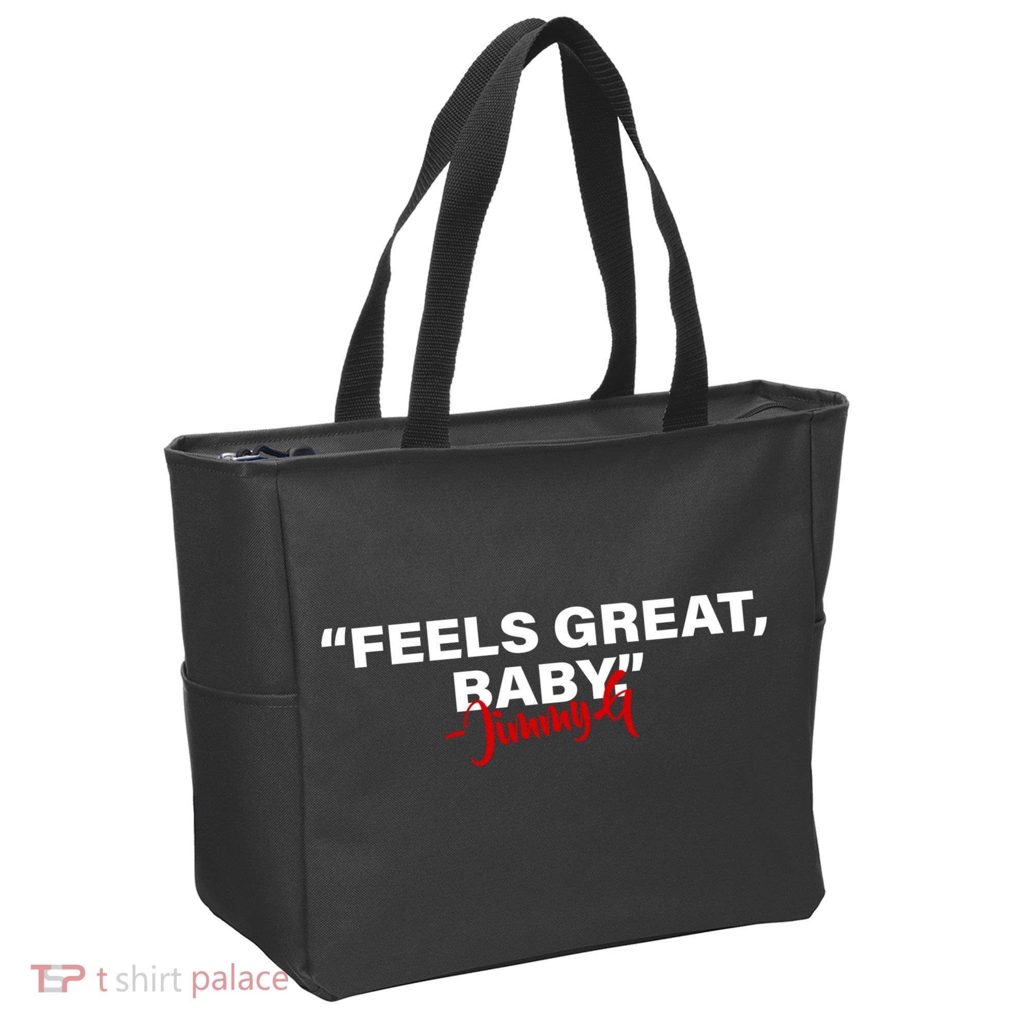 Feels Great Baby Jimmy G Tote Bag