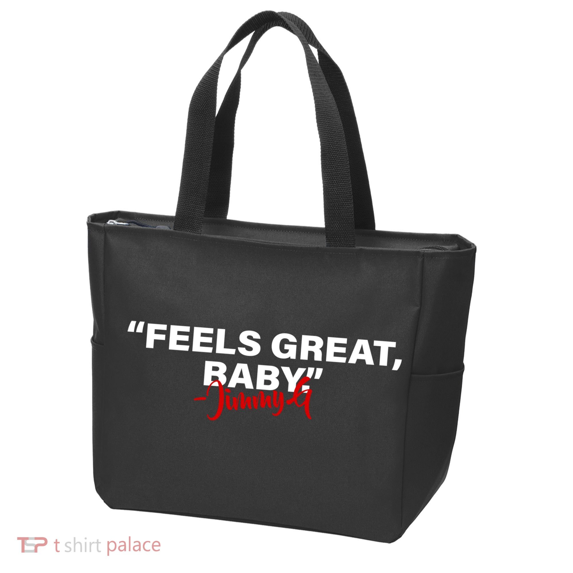 Feels Great Baby Jimmy G Tote Bag