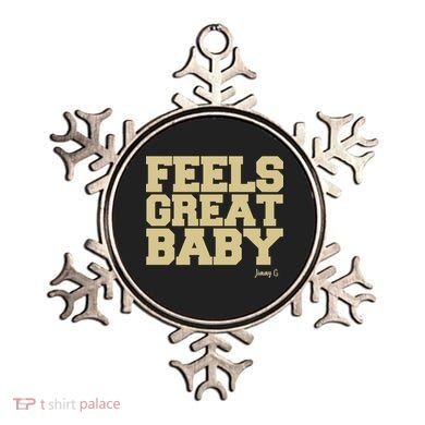 Feels Great Baby Jimmy G Funny Football Ornament