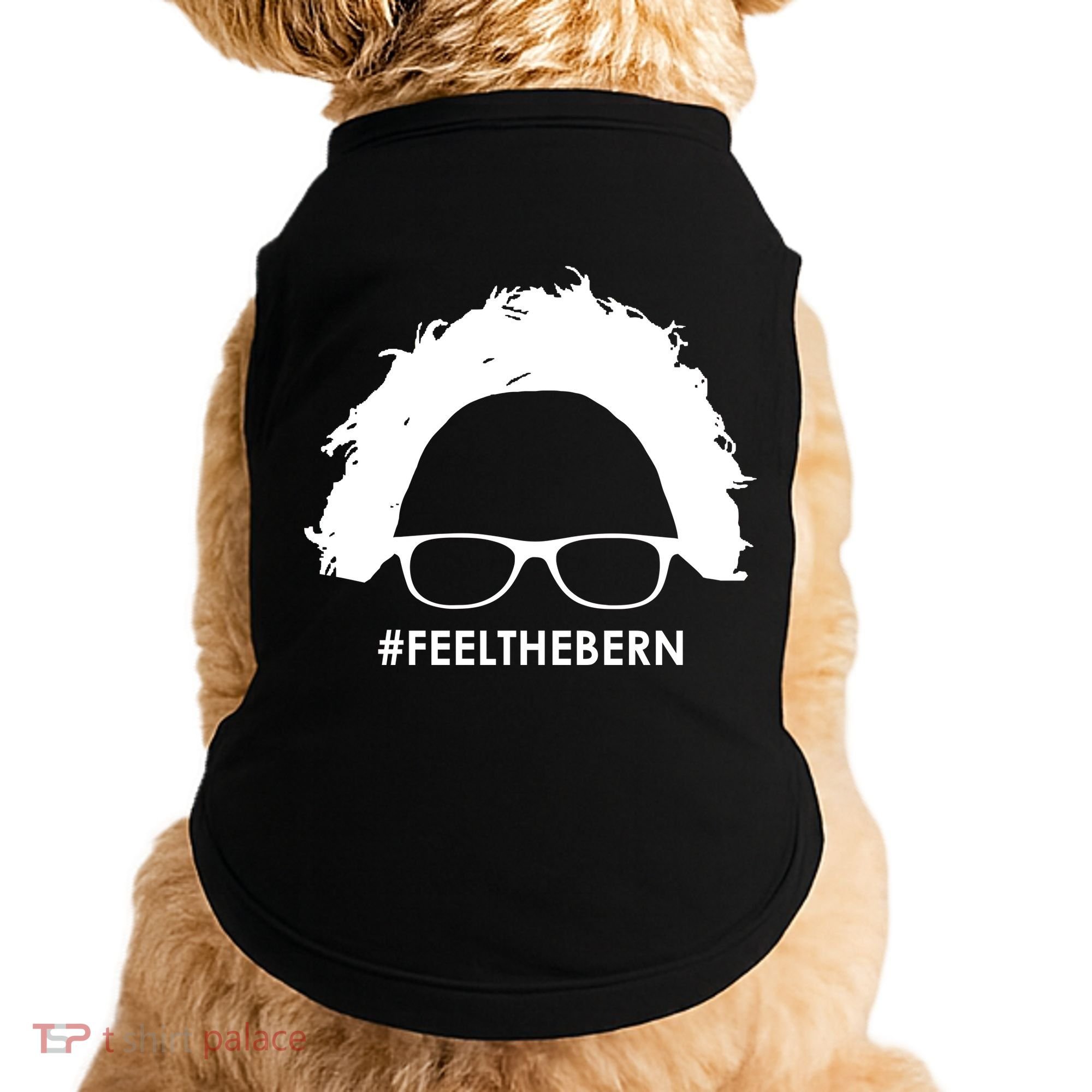 #feelthebern Feel The Bern Bernie Sanders Doggie Tank