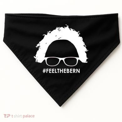 #feelthebern Feel The Bern Bernie Sanders USA-Made Doggie Bandana