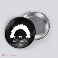#feelthebern Feel The Bern Bernie Sanders Button thumb 0