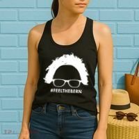 #feelthebern Feel The Bern Bernie Sanders Women's Tank Top thumb 2