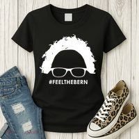 #feelthebern Feel The Bern Bernie Sanders Women's T-Shirt thumb 3