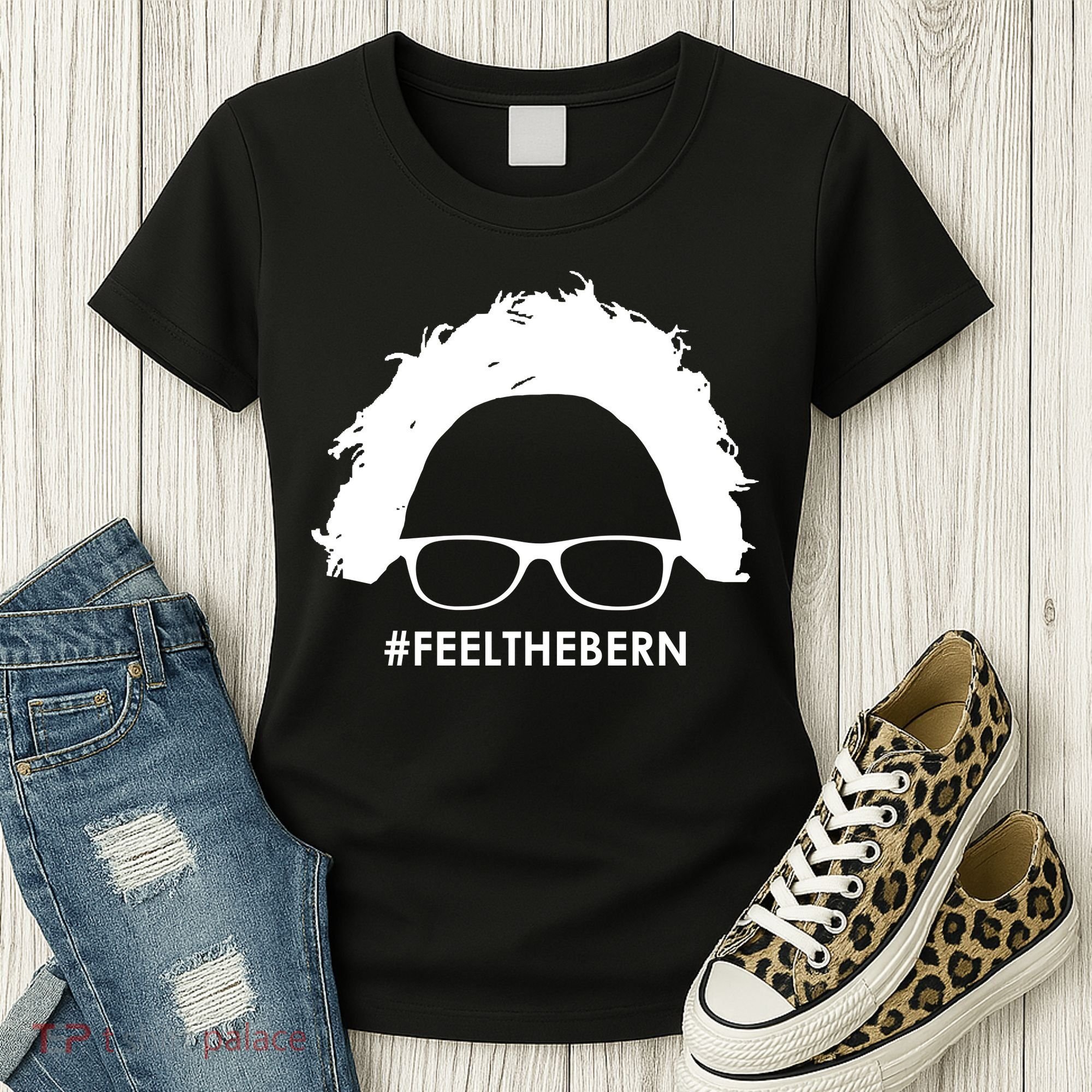 #feelthebern Feel The Bern Bernie Sanders Women's T-Shirt