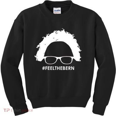 #feelthebern Feel The Bern Bernie Sanders Kids Sweatshirt