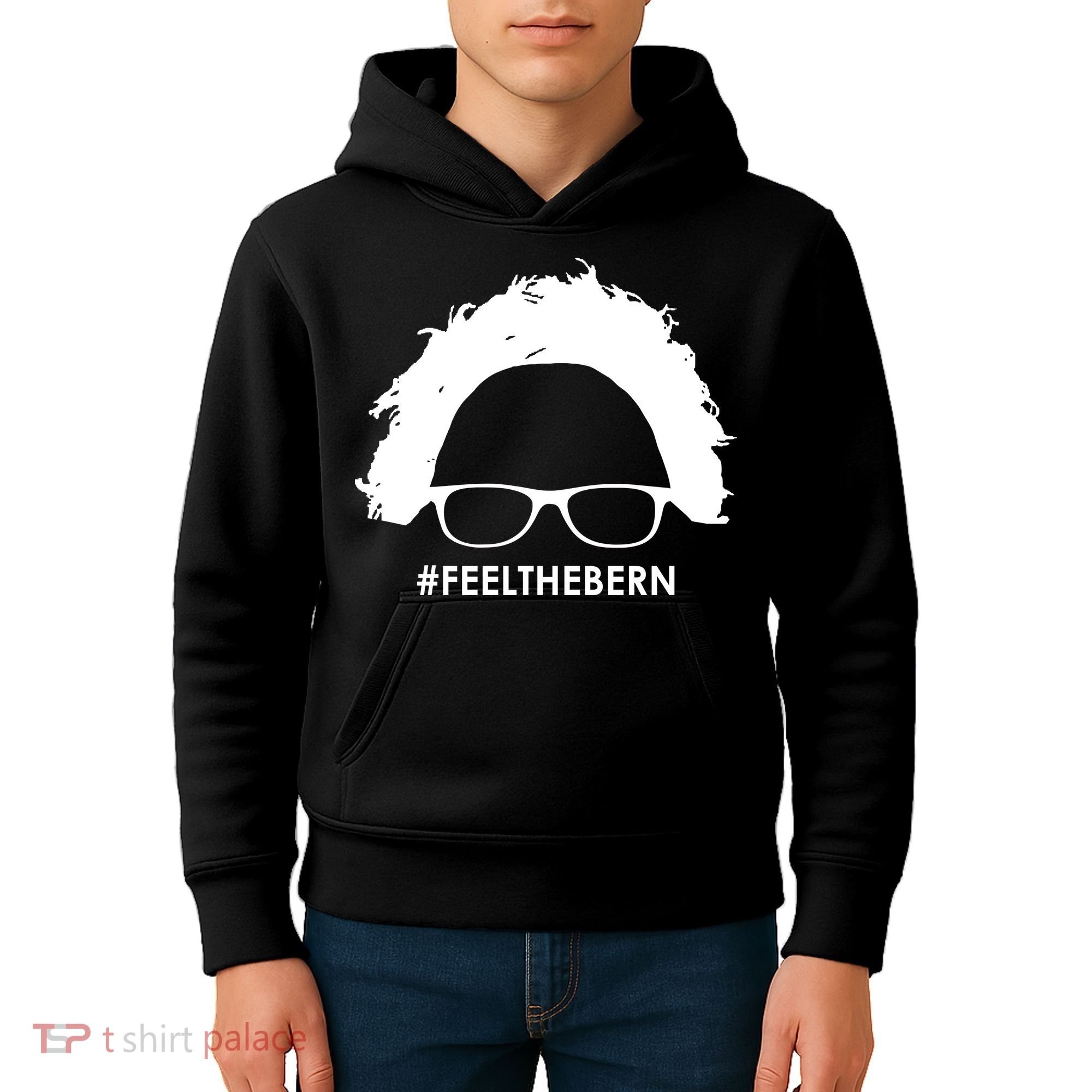 #feelthebern Feel The Bern Bernie Sanders Kids Hoodie