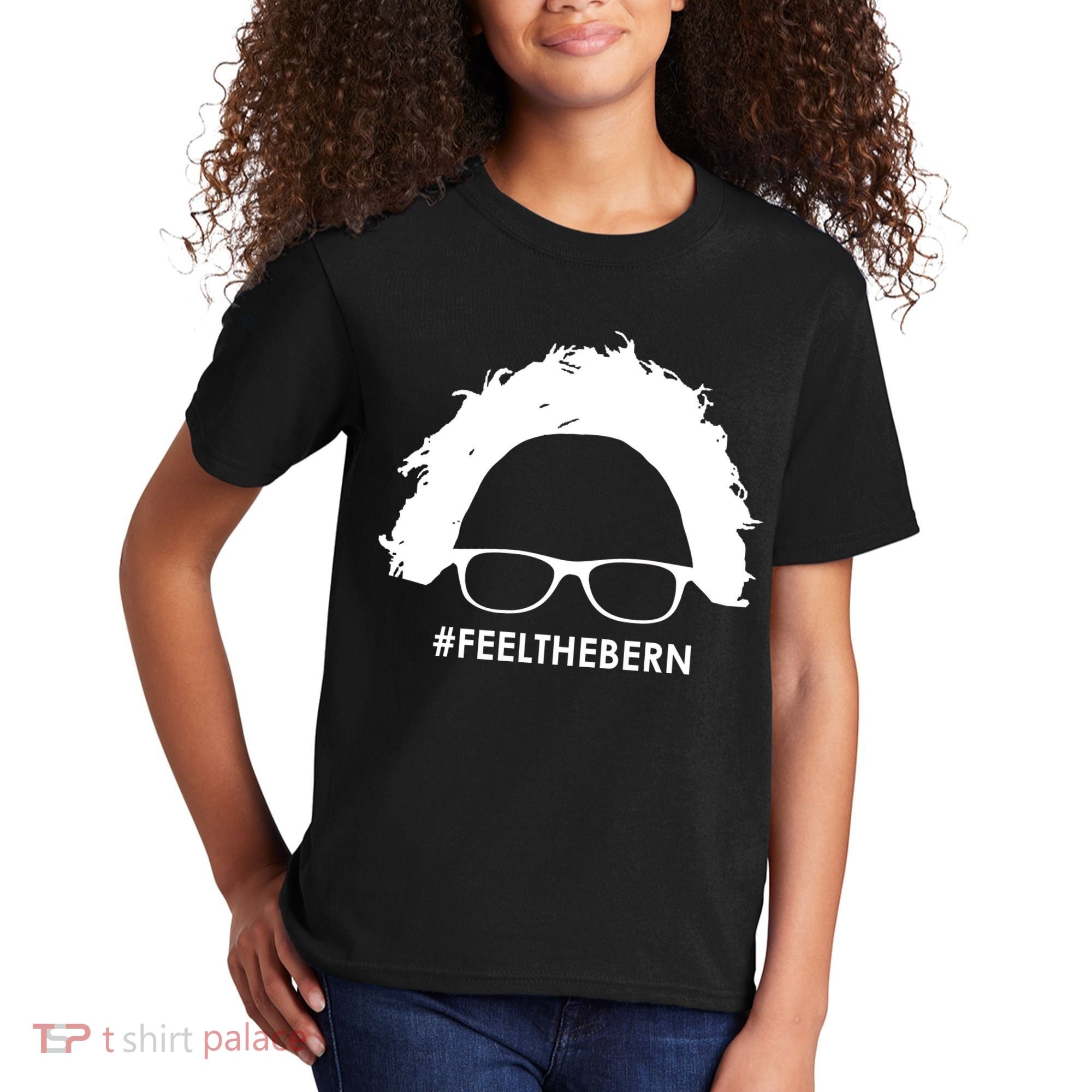 #feelthebern Feel The Bern Bernie Sanders Kids T-Shirt