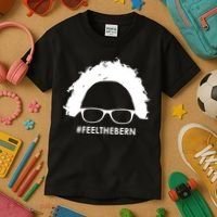 #feelthebern Feel The Bern Bernie Sanders Kids T-Shirt thumb 3