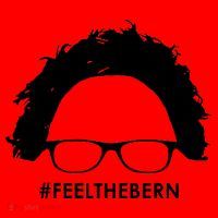 #feelthebern Feel The Bern Bernie Sanders Santa Hat thumb 1