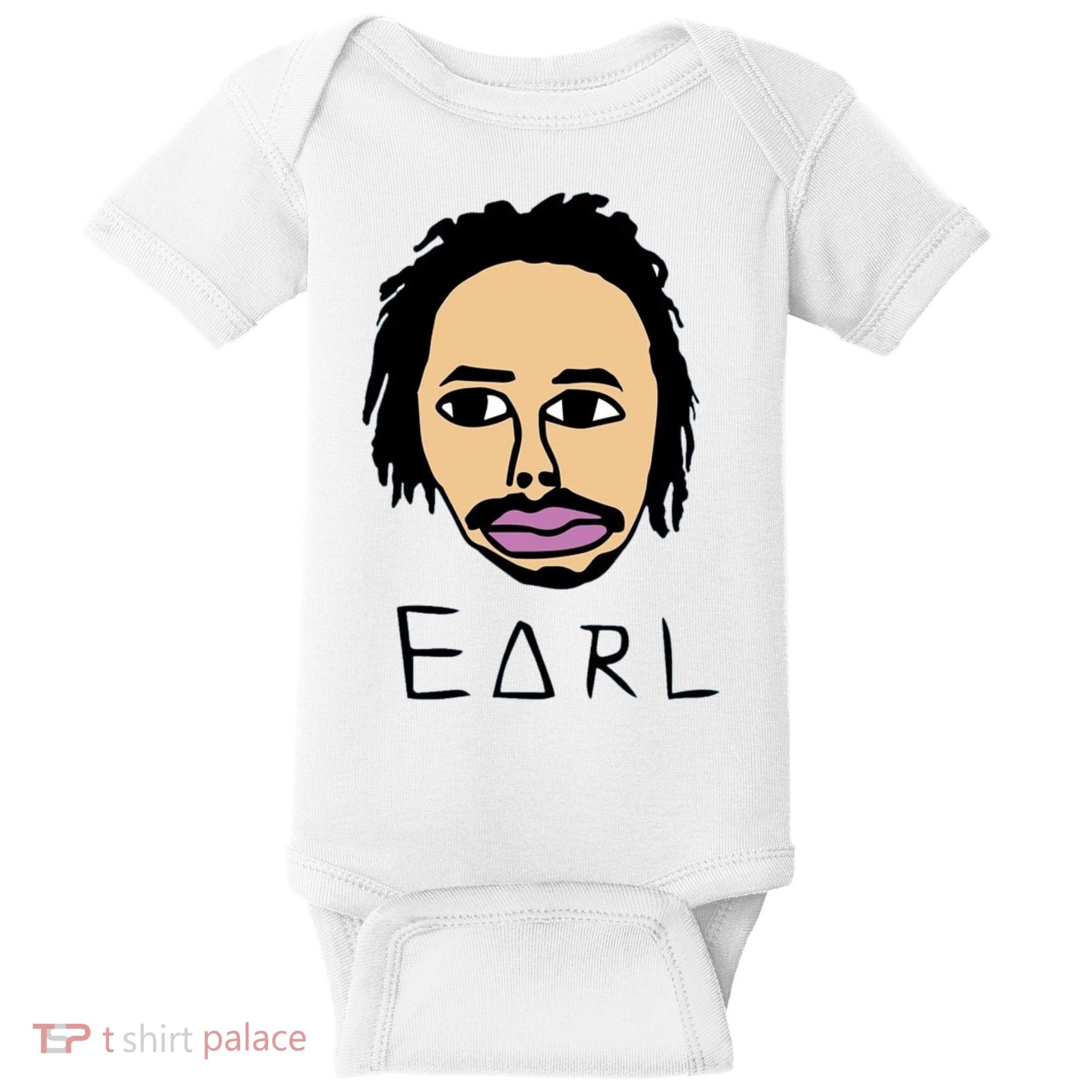 Free Earl Baby Bodysuit