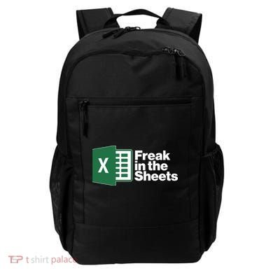 Funny Excel Freak In The Sheets Backpack