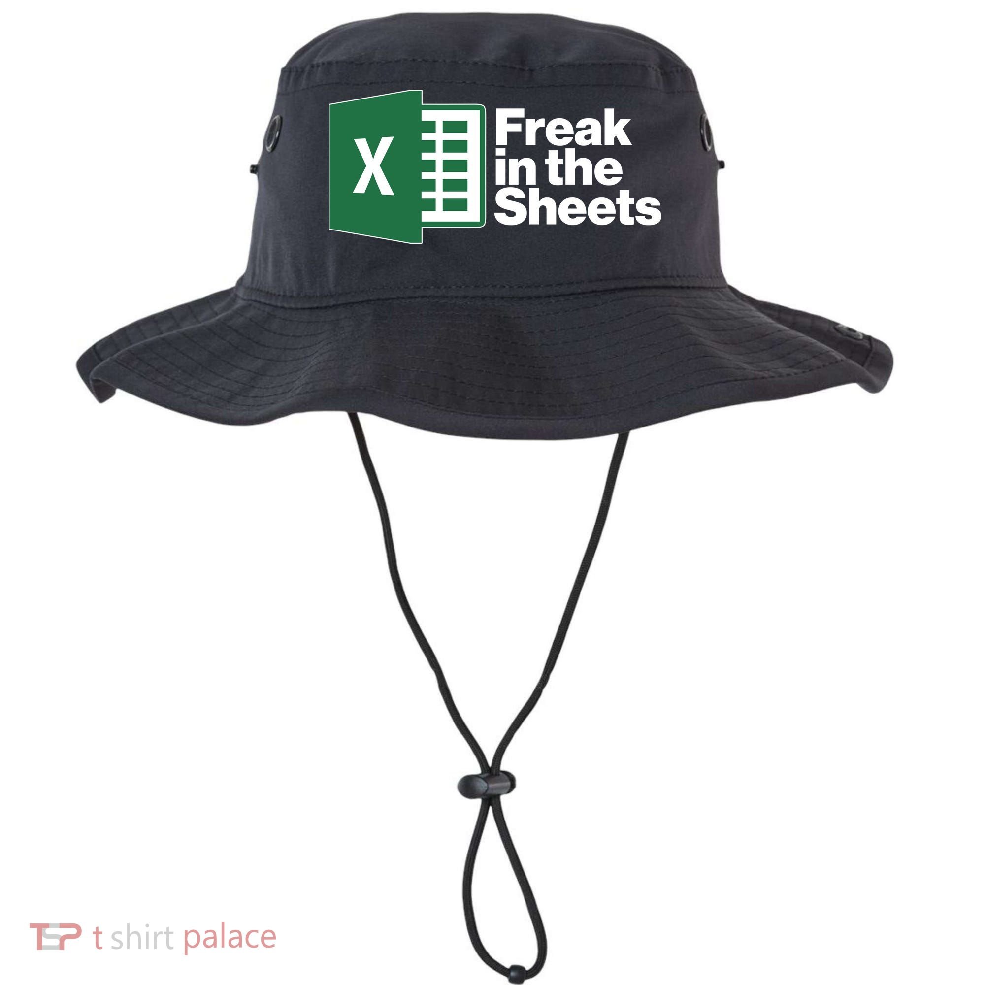 Funny Excel Freak In The Sheets Bucket Hat