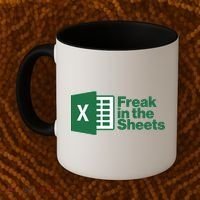 Funny Excel Freak In The Sheets Coffee Mug thumb 2