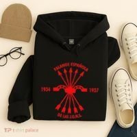 Falange EspañOlaspanish Falanx Front Side Hoodie thumb 4