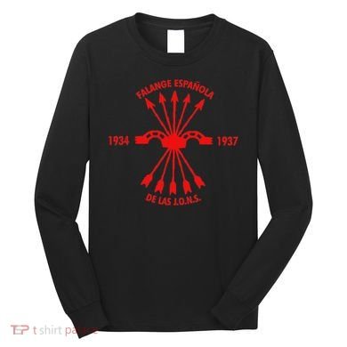 Falange EspañOlaspanish Falanx Front Side Long Sleeve Shirt
