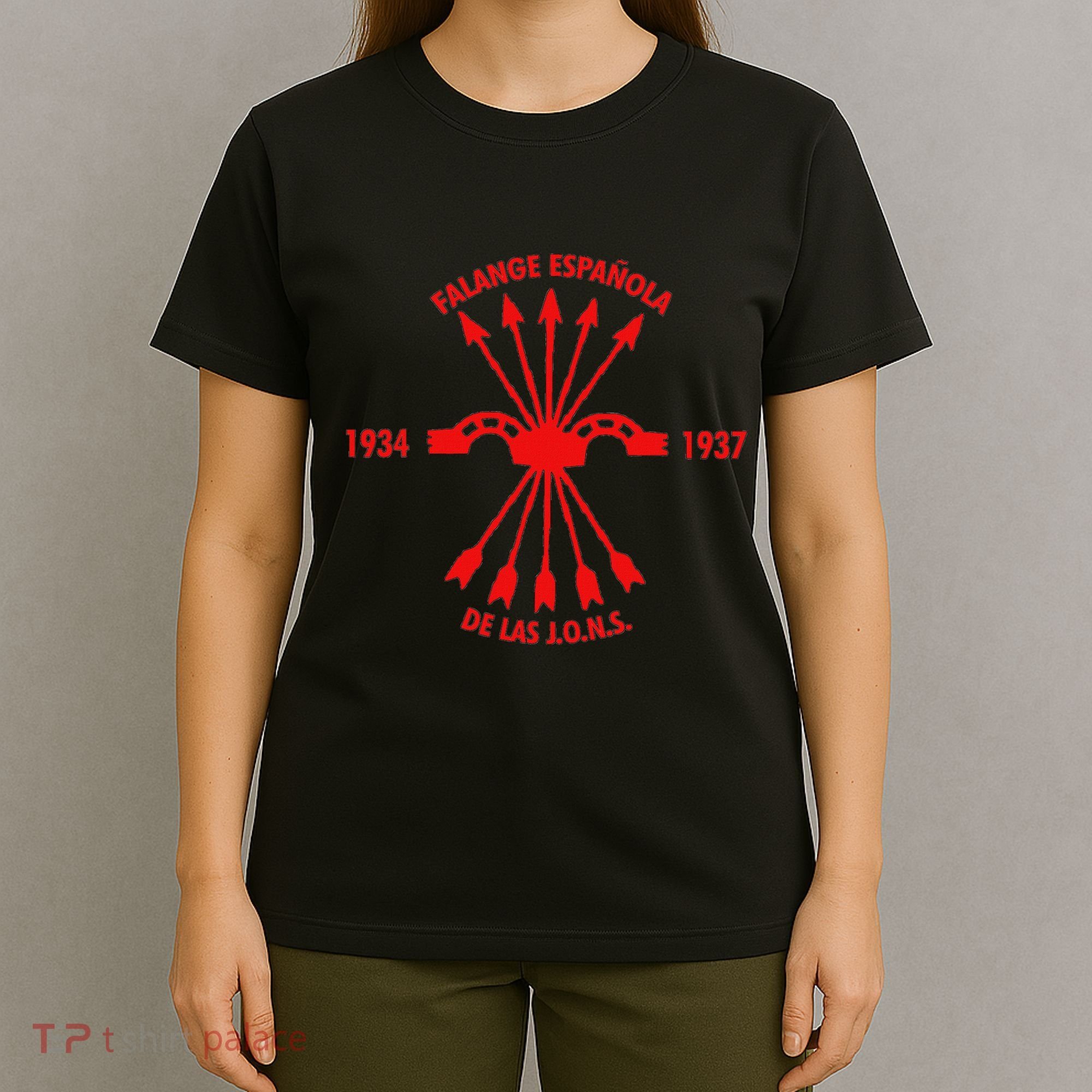 Falange EspañOlaspanish Falanx Front Side T-Shirt