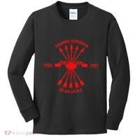 Falange EspañOlaspanish Falanx Front Side Kids Long Sleeve Shirt thumb 0