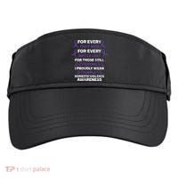 For Every Fight Won Domistic Violence Awareness Domestic V Adult Drive Performance Visor thumb 0