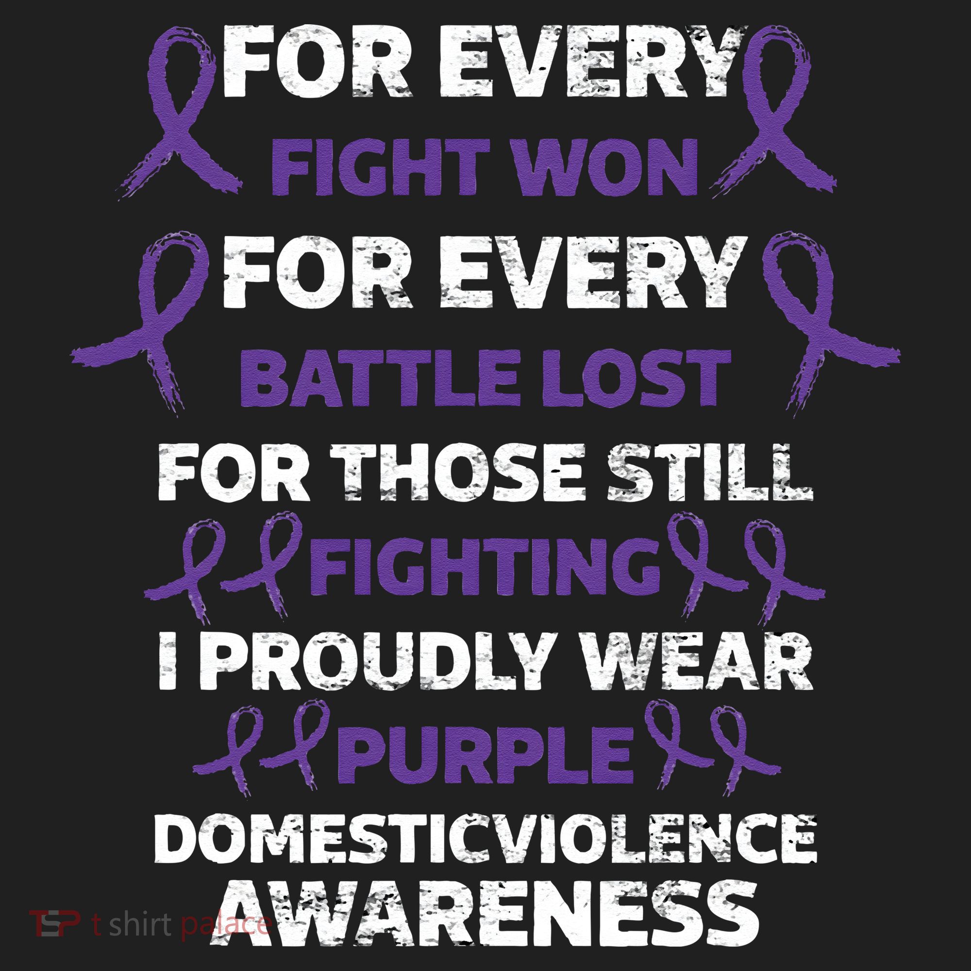 For Every Fight Won Domistic Violence Awareness Domestic V Beanie