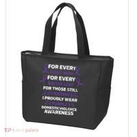 For Every Fight Won Domistic Violence Awareness Domestic V Tote Bag thumb 3