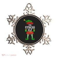 Fitness Elf Family Matching Group Christmas Party Ornament thumb 0