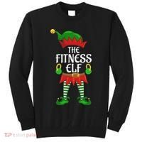 Fitness Elf Family Matching Group Christmas Party Tall Sweatshirt thumb 0