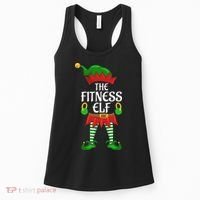 Fitness Elf Family Matching Group Christmas Party Women's Tank Top thumb 0